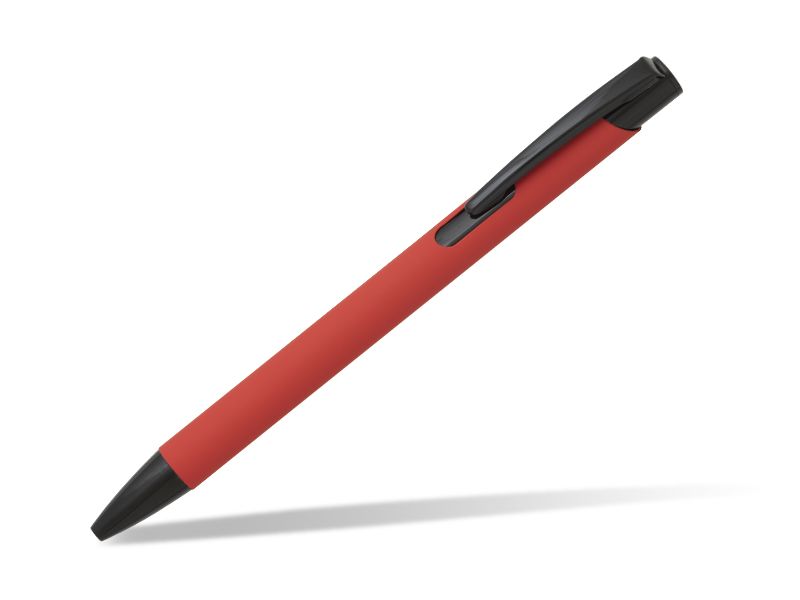 reklamni-materijal-swa-tim-metalne-hemijske-olovke-OGGI-SOFT-BLACK-boja-crvena